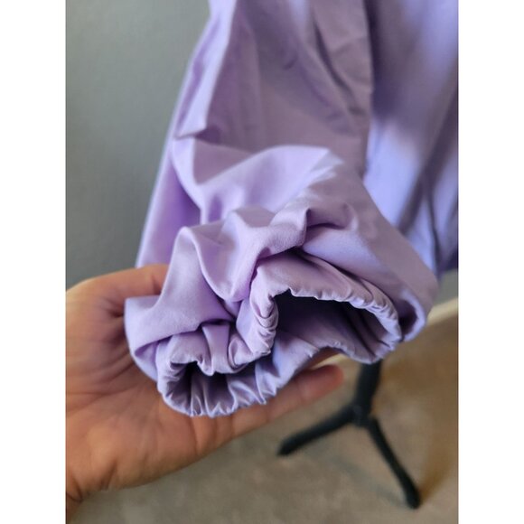 L.L. Bean Vintage Purple Fleece Full Zipper Jacket Size L Outer Wear Camping - Picture 6 of 11